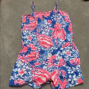 lilly pulitzer girls romper